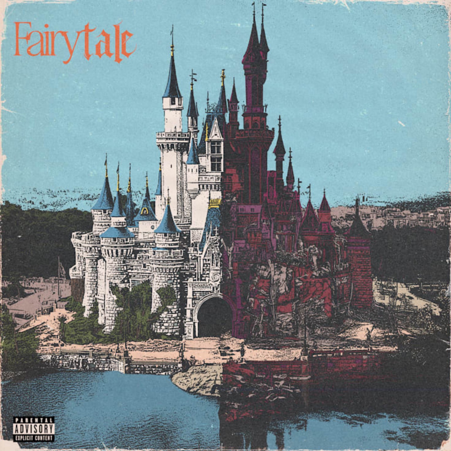 Fairytale — Single cover — retro print collage by Geraldine Creative Co.