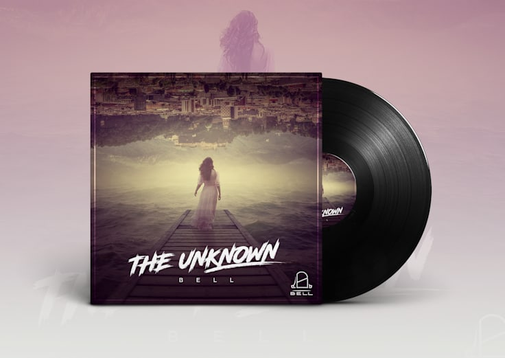 The Unknown — Bell — Album cover and vinyl presentation by Geraldine Creative Co.