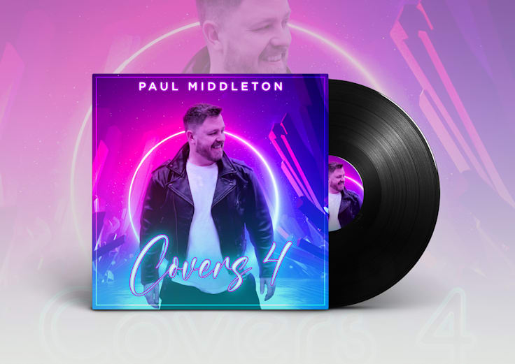 Covers 4 — Paul Middleton — Album cover and vinyl presentation by Geraldine Creative Co.